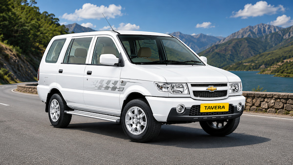 SUV cab on the road